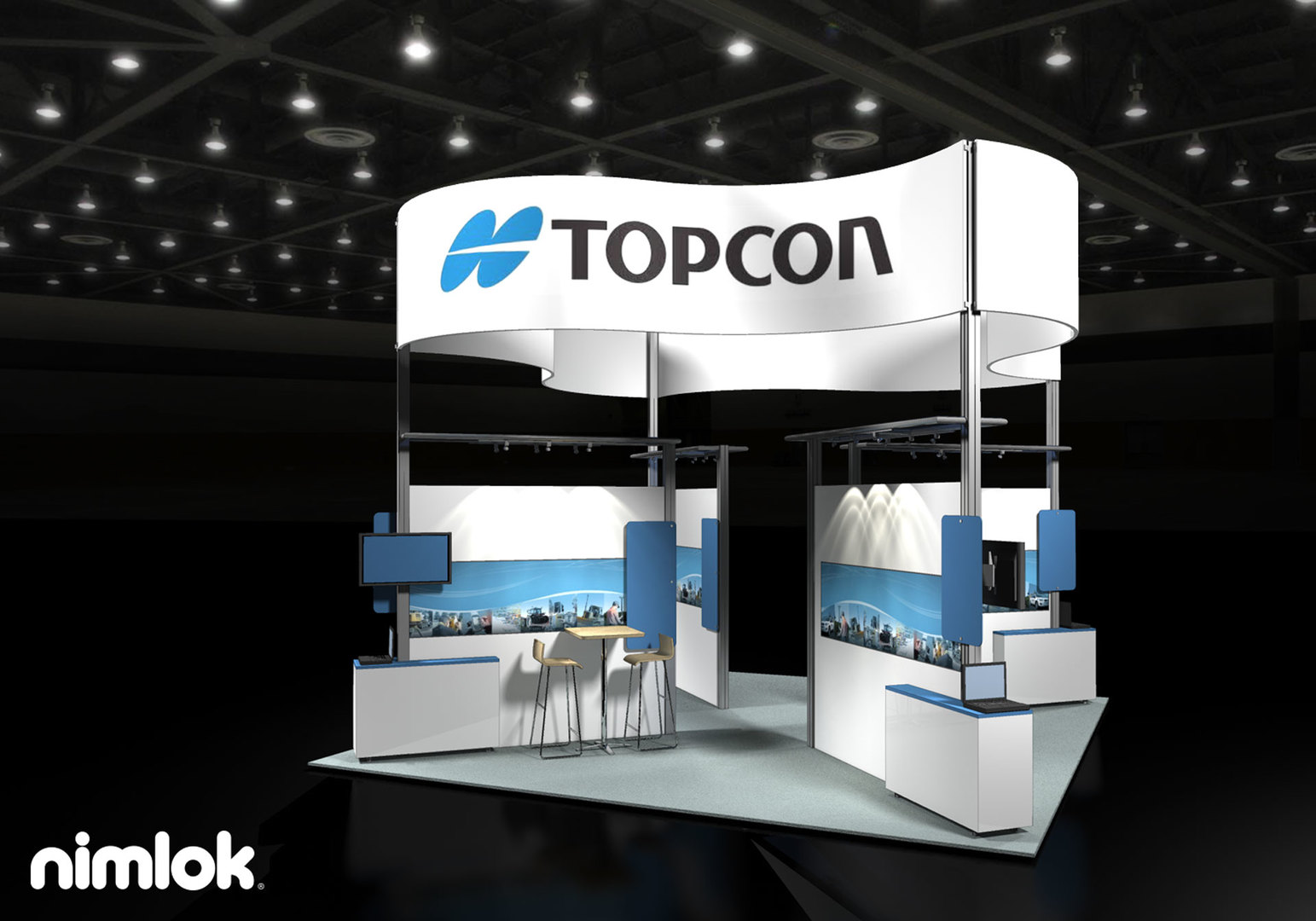 Topcon 20x20 Island